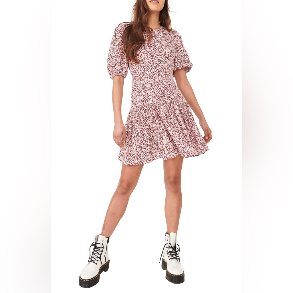 Free People Women's Dancing In The Dark Mini Dress Xs